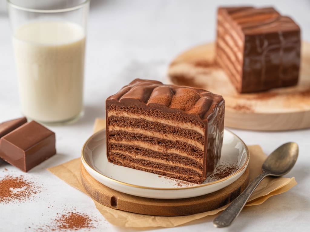 Gâteau au yaourt chocolat en poudre Nesquik recette simple et économique à faire chez soi
